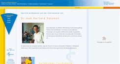 Desktop Screenshot of praxis-salomon.de
